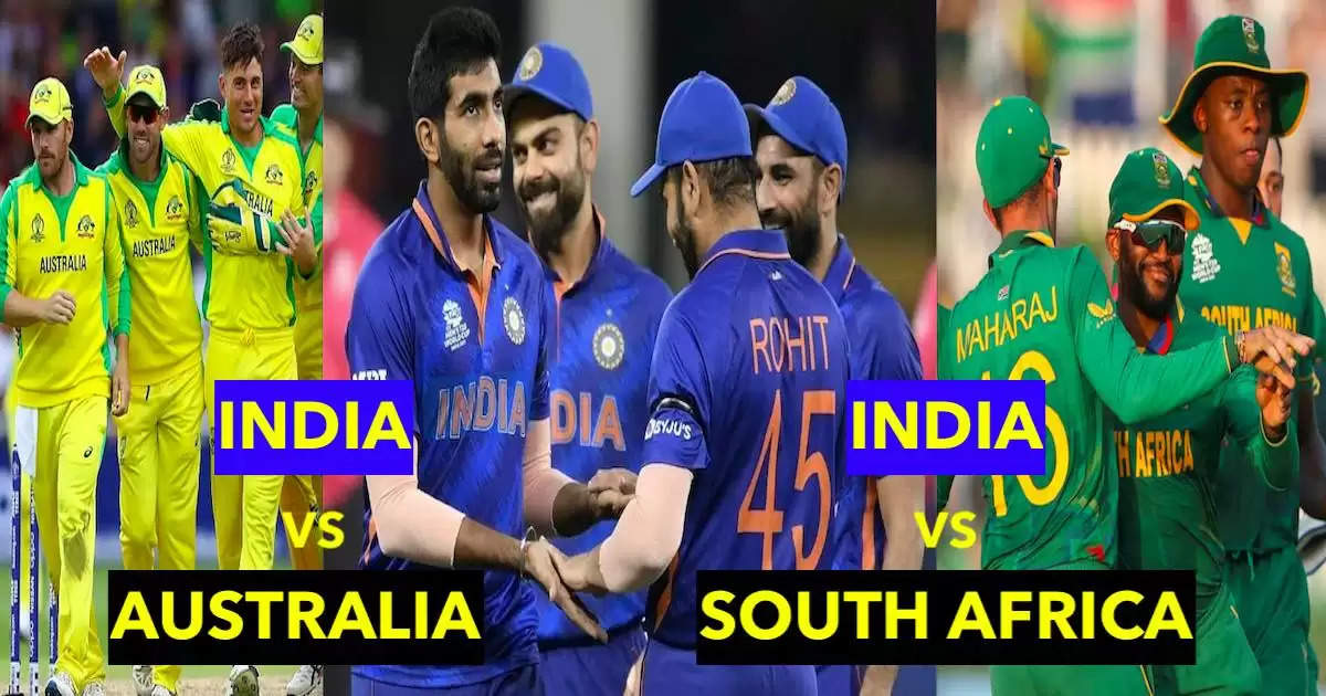 IND VS AUSTRALIA AND SOUTH AFRICA SERIES