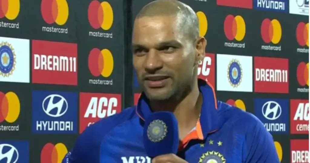 shikhar dhawan statement