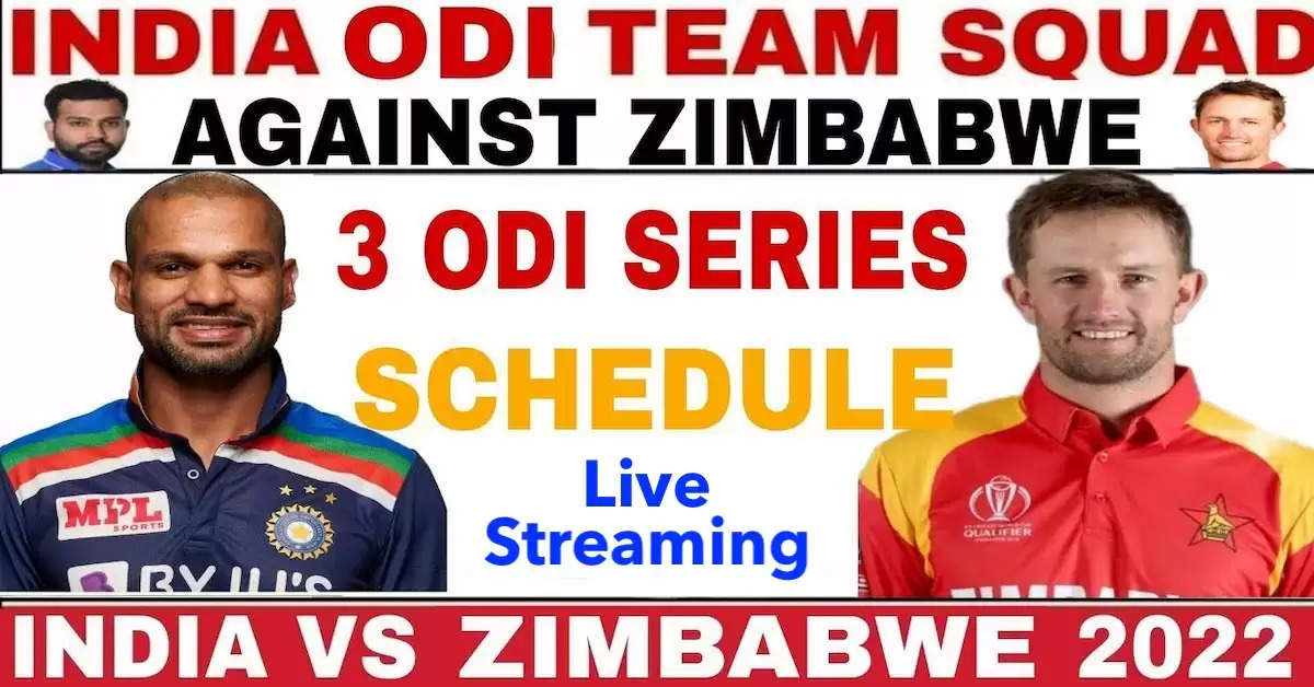 india zimbabwe full schedule live streaming details