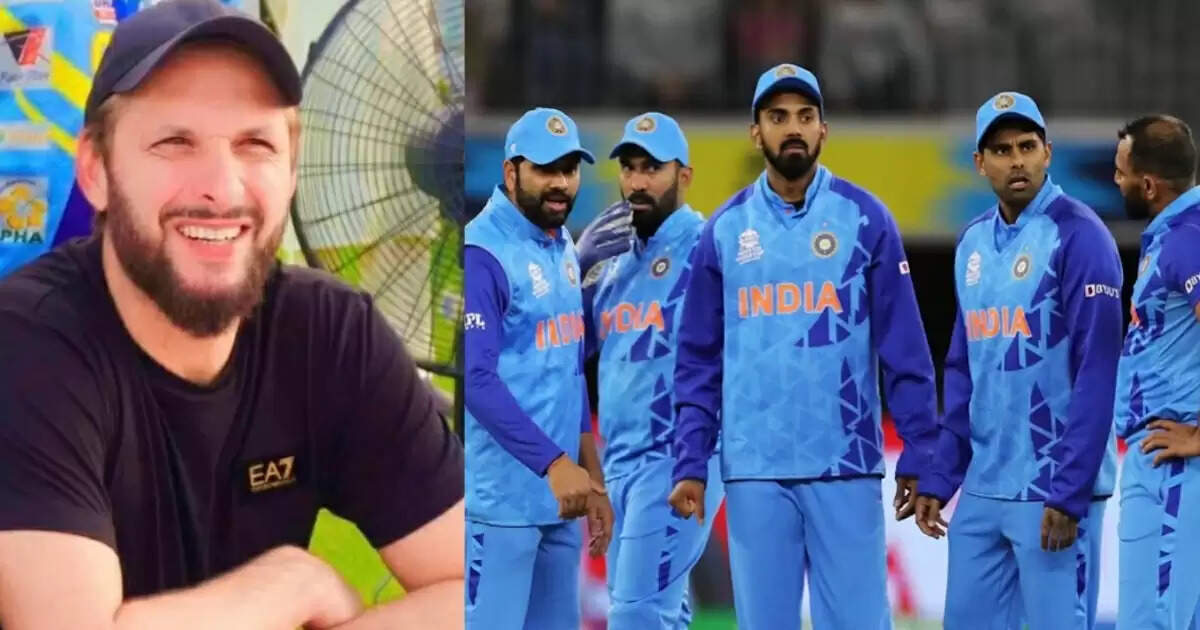 shahid afridi on team india