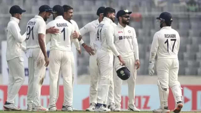 Test Team india