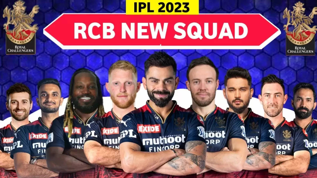 rcb new squad