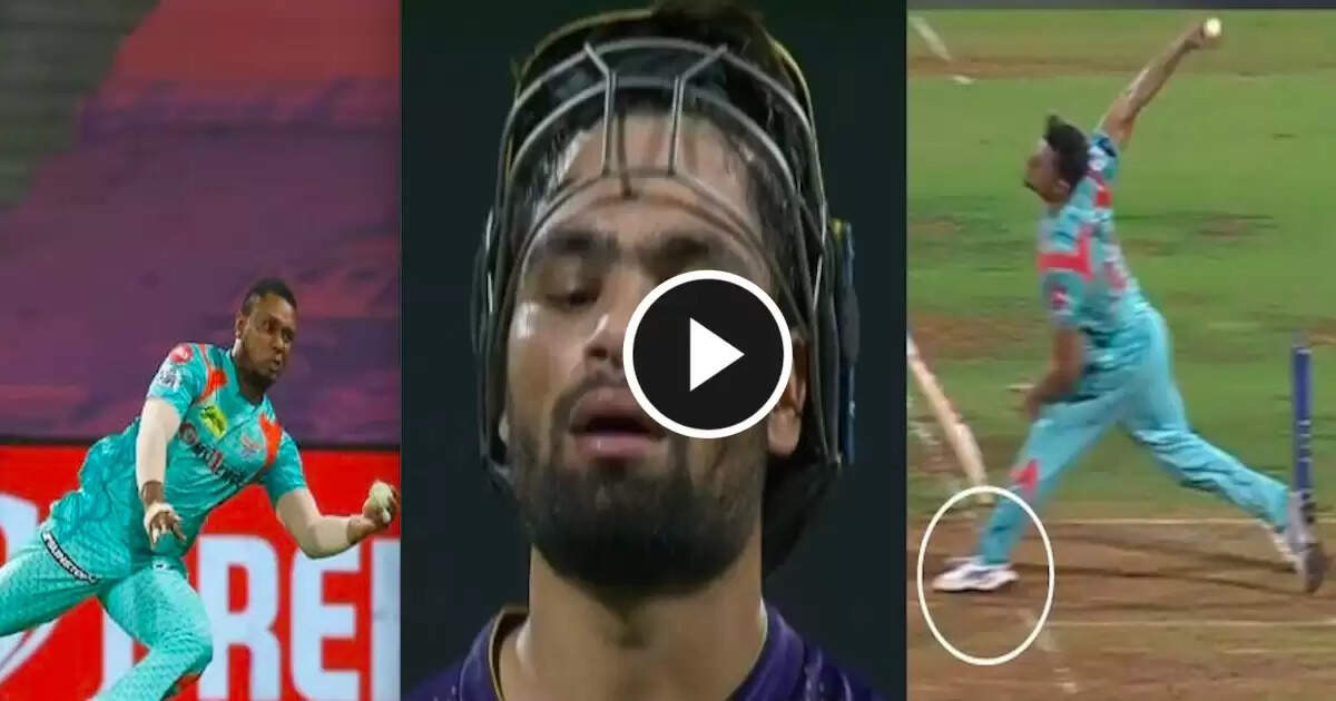 rinku singh no ball out