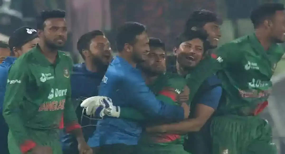 bangladesh win by 1 wicket
