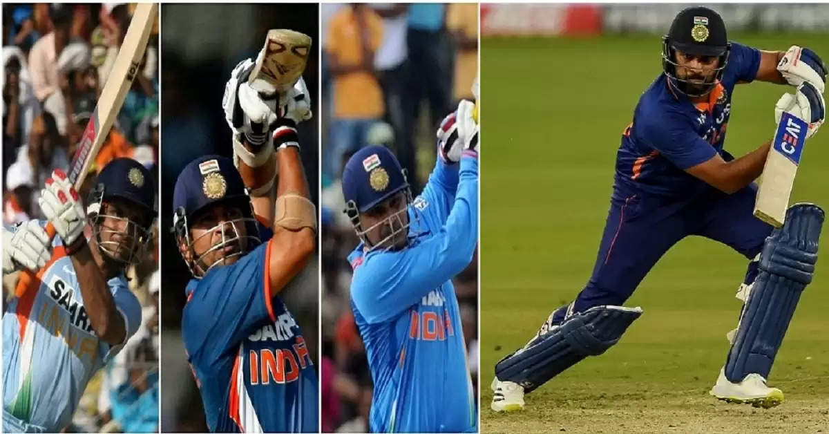 Rohit Sharma breaks Sachin-Sehwag's record India vs West Indies in 1st ODI 