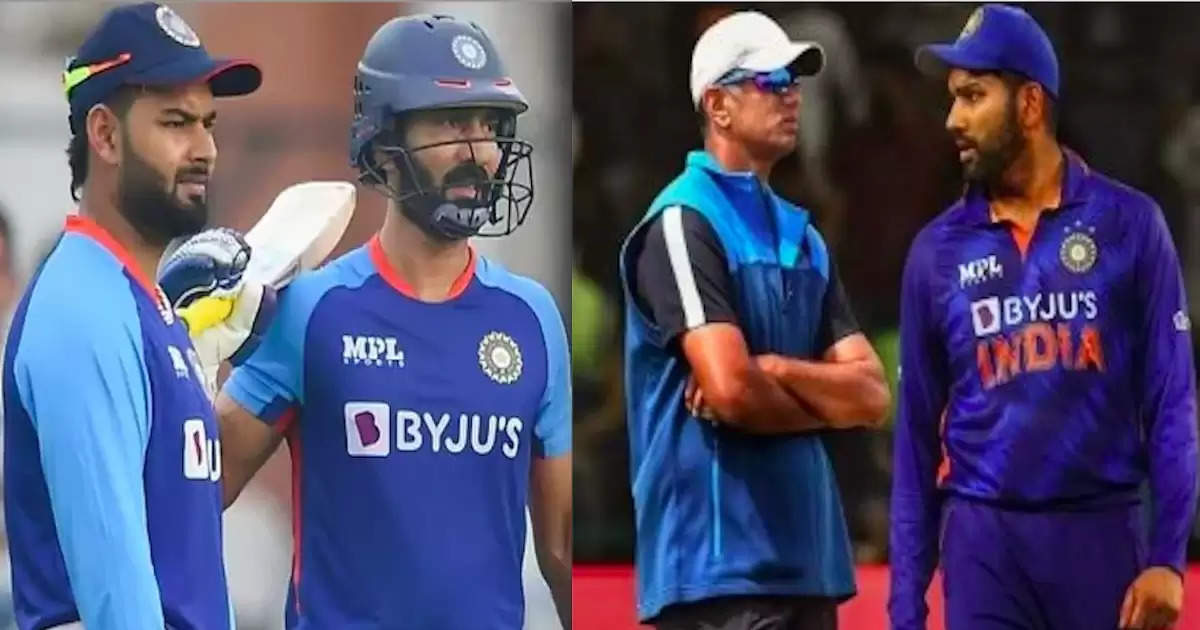 rohit and dravid on pant and karthik