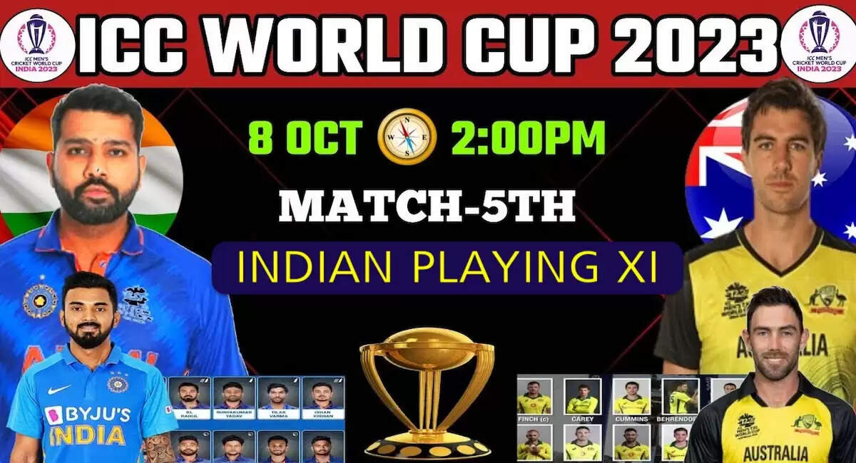 ind vs aus wc 2023 playing xi