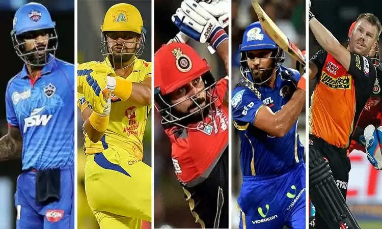 Top 5 Players Who has scored the most runs in IPL history